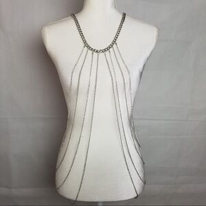 SILVER Body Chain Jewelry NEW